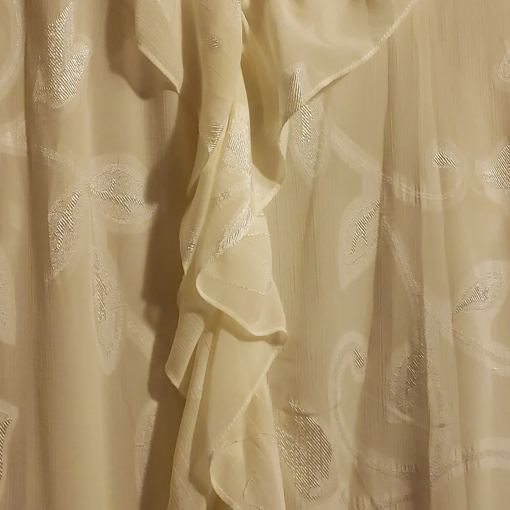 Womens ivory maxi dress - Picture 2 of 2